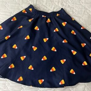ModCloth Candy Corn Skater Skirt